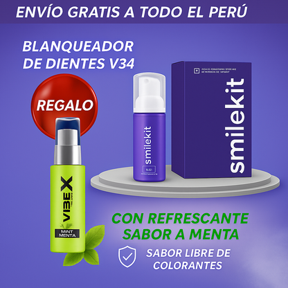 Kit Smile Kit: Blanqueador + Spray bucal T